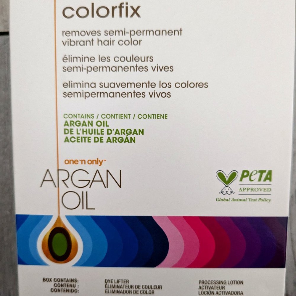 Argan Oil Colorfix Permanent Color Remover